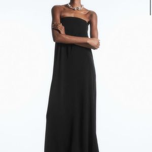 NWT COS PLEATED BADEAU MAXI DRESS